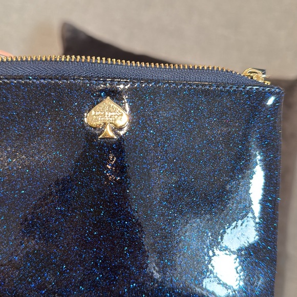 Midnight Blue Sparkly Kate Spade Wristlet - Picture 6 of 8